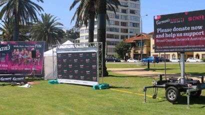 LED Screen Trailer in Melbourne ,outdoor cinema hire,event screen